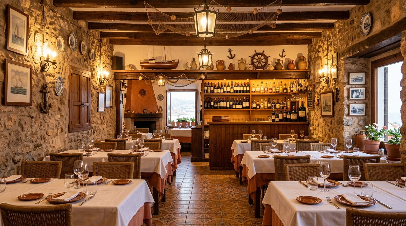 Interior del Restaurante La Fonda en El Campello