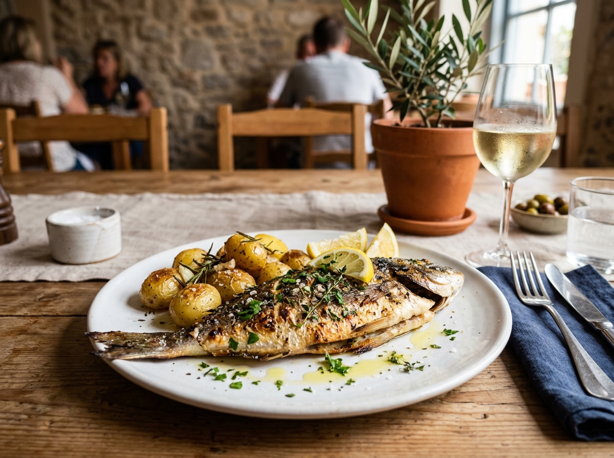 Dorada a la sal